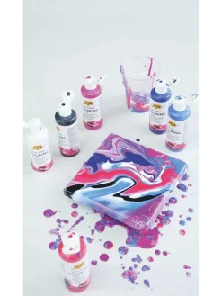 Acrylverf "Ready Mixed Pouring Set" - 6 stuks - vanaf 9 jaar