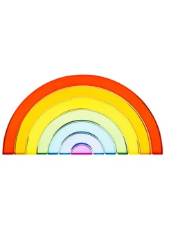 Acrylvormen "Regenboog" - 7 stuks
