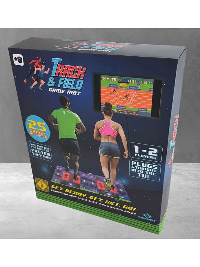 Actiespel "Mad Monkey - Track and Field Mat" - vanaf 6 jaar