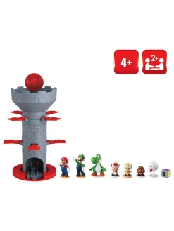 Actiespel "Super Mario - Blow Up! Shaky Tower" - vanaf 4 jaar
