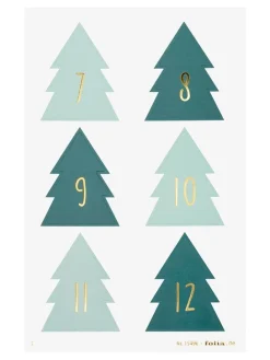 Adventskalenderstickers 