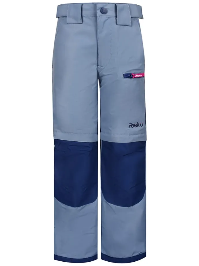 Afritstrekkingbroek "Terra" blauw/lichtblauw