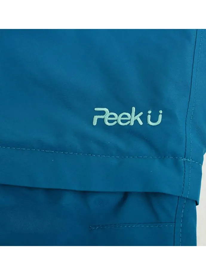 Afritstrekkingbroek "Terra" blauw