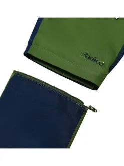 Afritstrekkingbroek "Terra" groen/donkerblauw