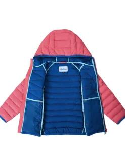 All-season doorgestikte jas "Oceana" roze