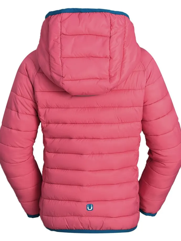 All-season doorgestikte jas "Oceana" roze