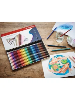 Aquarell-kleurpotloden 