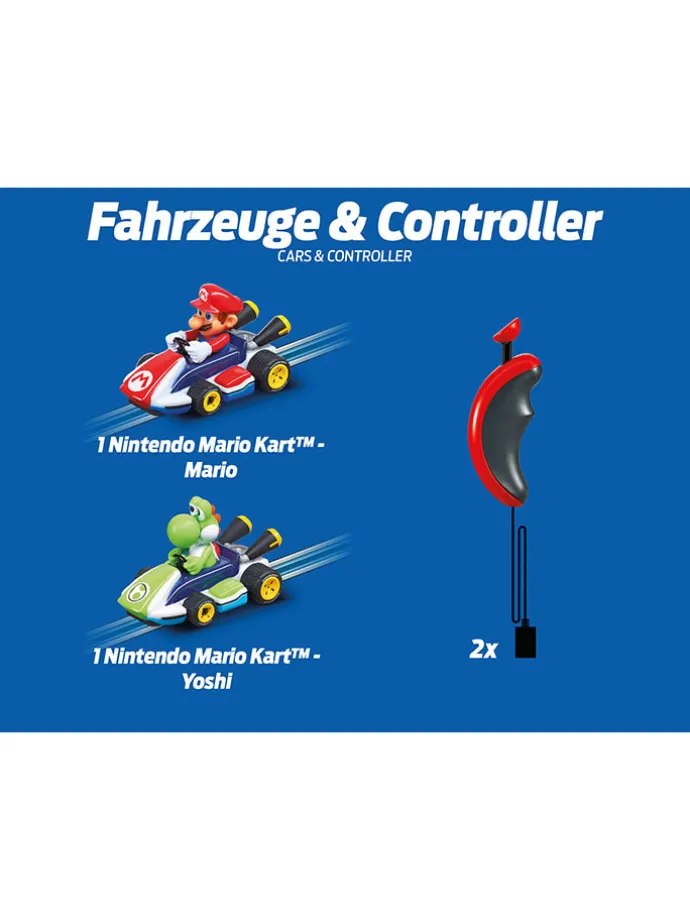 Autoracebaan "Mario Kart - Mario vs. Yoshi" - vanaf 3 jaar