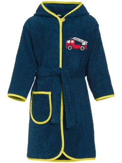 Badjas donkerblauw