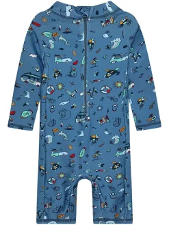 Badpak blauw
