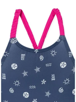 Badpak donkerblauw