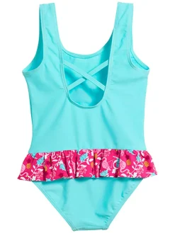 Badpak "Flamingo" turquoise