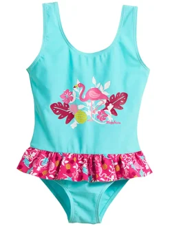 Badpak "Flamingo" turquoise