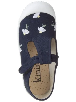 Ballerina's donkerblauw