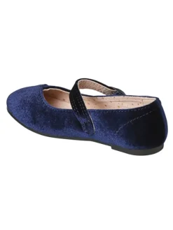 Ballerina's donkerblauw