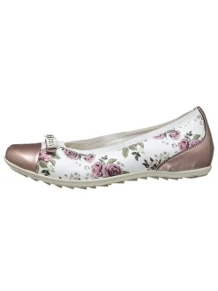 Ballerina's lichtroze/wit