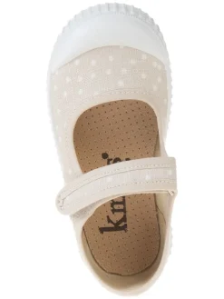 Ballerina's met bandje beige