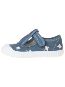 Ballerina's met bandje blauw
