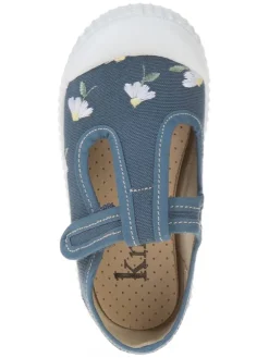 Ballerina's met bandje blauw
