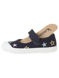 Ballerina's met bandje donkerblauw