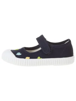 Ballerina's met bandje donkerblauw