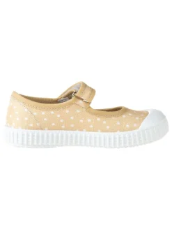 Ballerina's met bandje geel