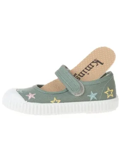 Ballerina's met bandje groen