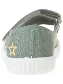 Ballerina's met bandje groen