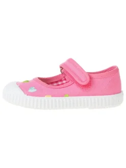 Ballerina's met bandje roze