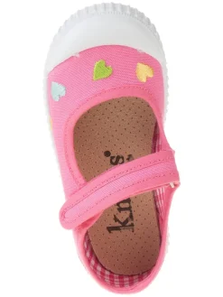 Ballerina's met bandje roze