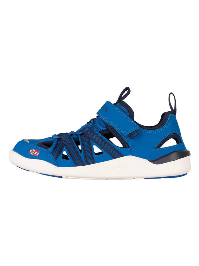 Barefootenkelsandalen "Saltfjord" blauw