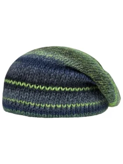 Beanie blauw/groen