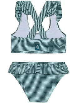 Bikini groen/wit