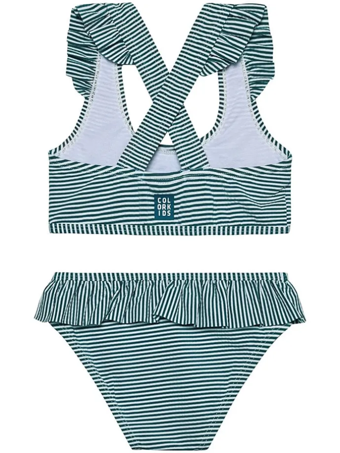 Bikini groen/wit