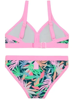 Bikini lichtroze/meerkleurig