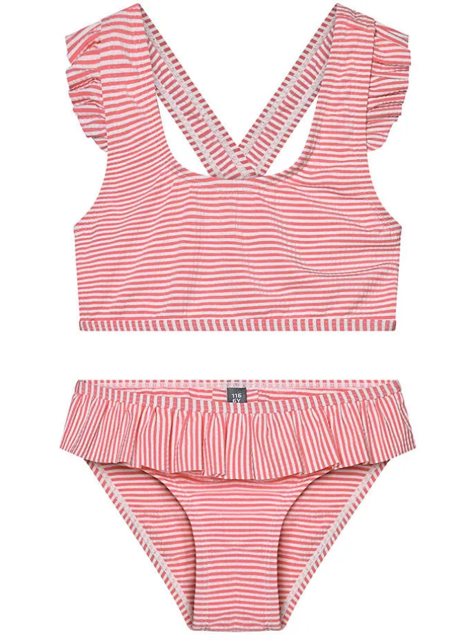 Bikini lichtroze/wit