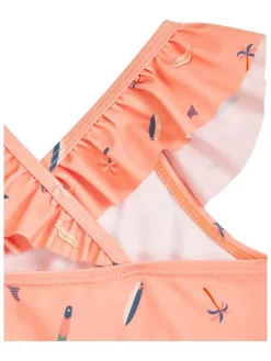 Bikini "Surfbrett Palme" oranje