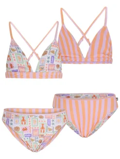 Bikini "Talia" lichtroze/crème
