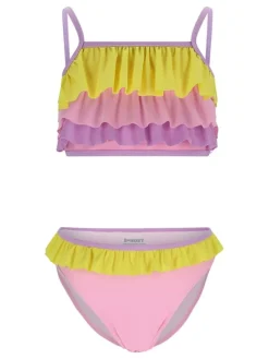 Bikini "Whitney" lichtroze/geel