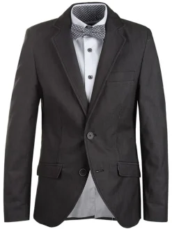 Blazer - extra wijd - zwart