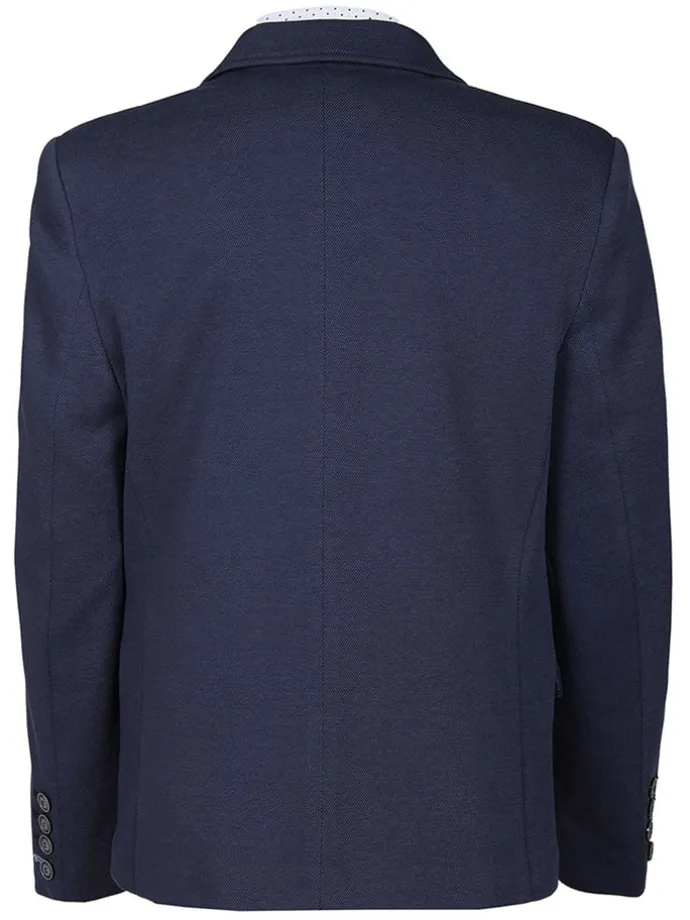 Blazer - regular fit - blauw