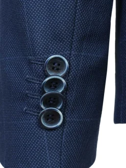 Blazer - regular fit - blauw