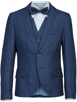 Blazer - regular fit - blauw