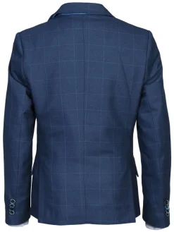 Blazer - regular fit - blauw