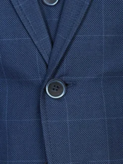 Blazer - regular fit - blauw
