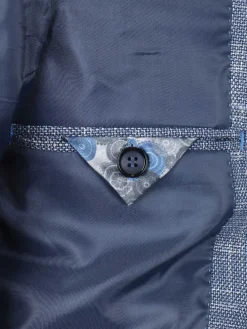 Blazer - regular fit - blauw