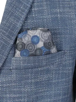 Blazer - regular fit - blauw