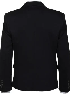 Blazer - regular fit - zwart