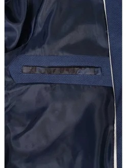 Blazer - slim fit - blauw
