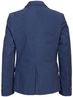 Blazer - slim fit - blauw